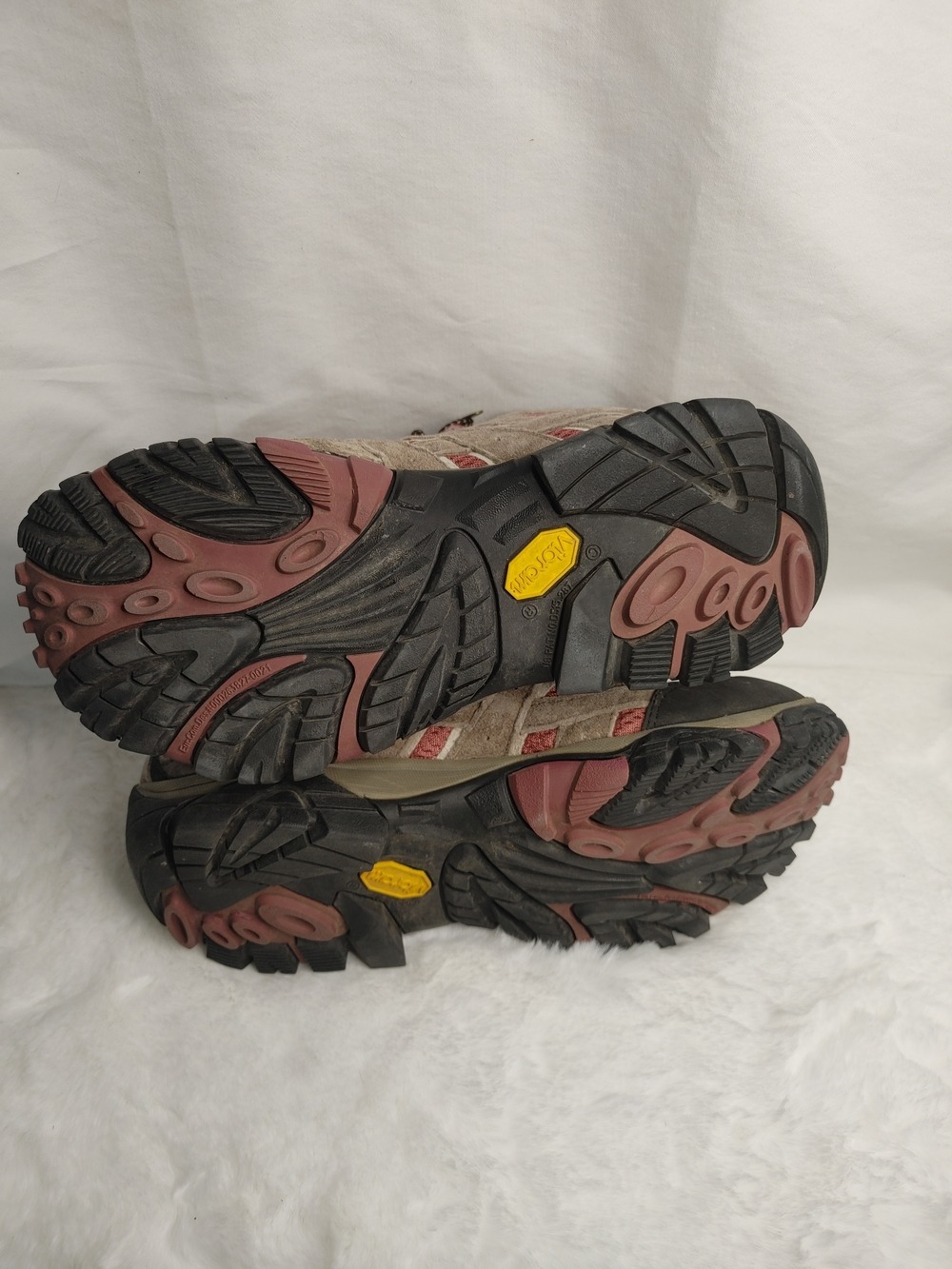 Merrell Boulder Blush Moab 2 Mid Waterproof Hiking Trail Shoes 6.5 - Picture 5 of 9